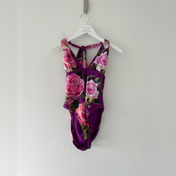 DOLCE & GABBANA Floral Printed One Piece Swim L - Picture 3 of 7